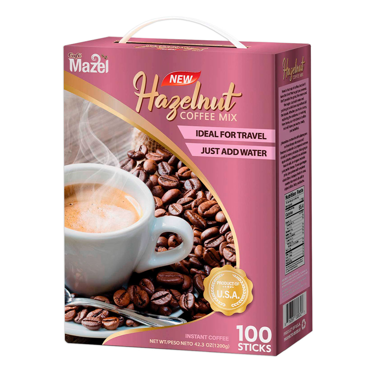 Café Avellana Mazel 100pzs