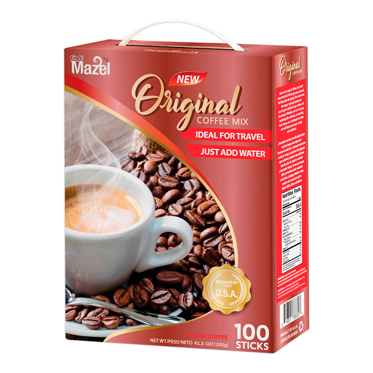 Café Avellana Mazel 100pzs