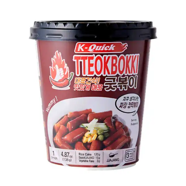 Topokki Jjajang K-Quick 138g
