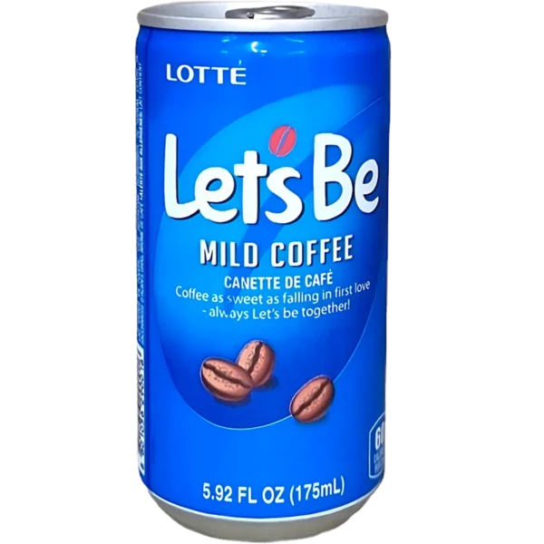 Café Coreano Let's Be Suave Lotte 175ml