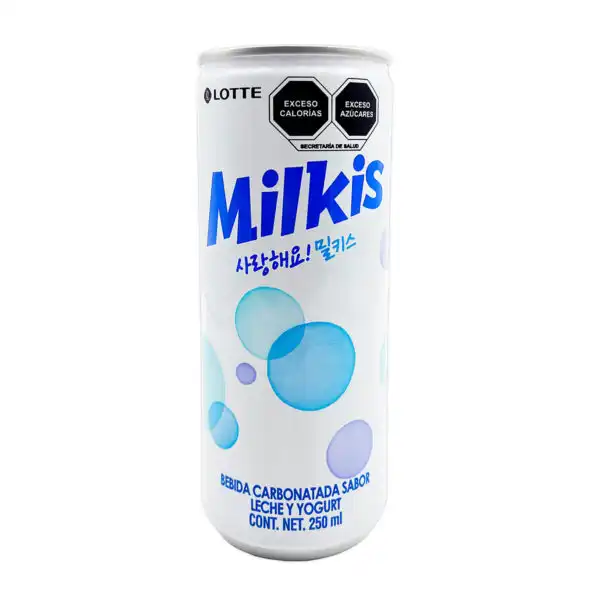 Bebida Coreana Milkis Original Lotte 250ml