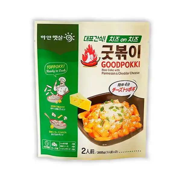 Topokki de Queso K-Quick 368g