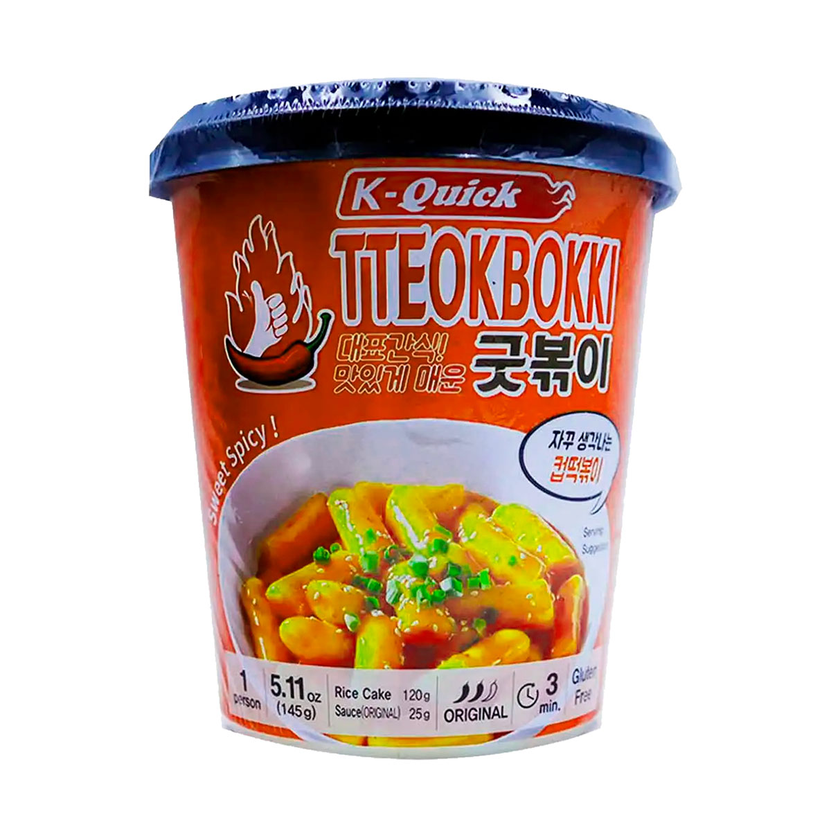 K-Quick Topokki Sweet Spicy Original