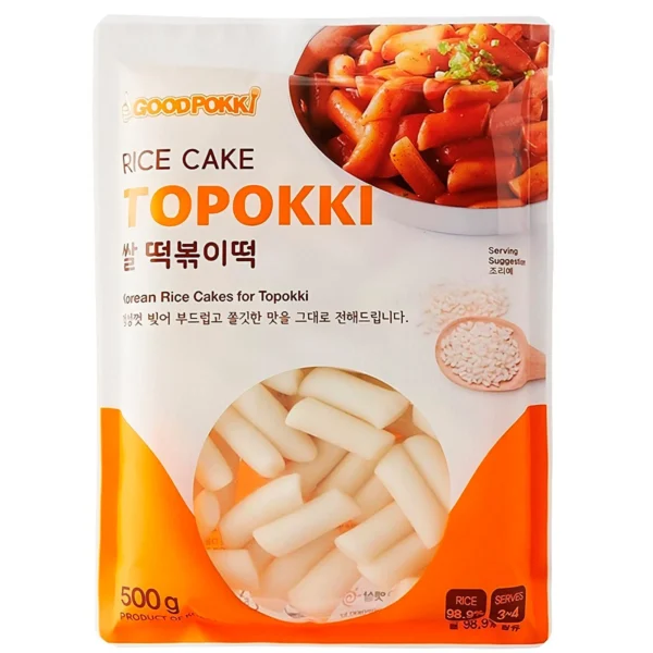 Topokki Pasta de Arroz Coreana 500g – Corte Grande
