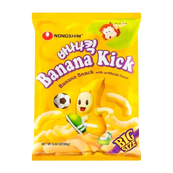 Banana Kick Botana Coreana Nongshim 45g