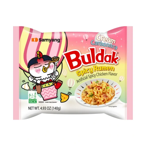 Ramen Picante Cream Carbonara Buldak 140g