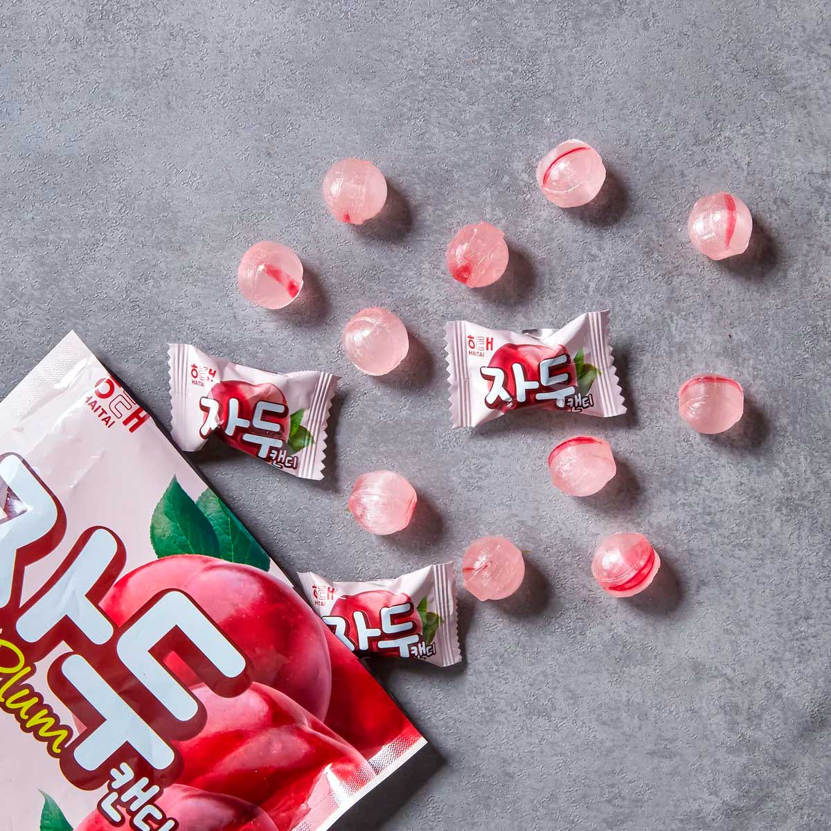 Caramelos sabor Ciruela Haitai 130g