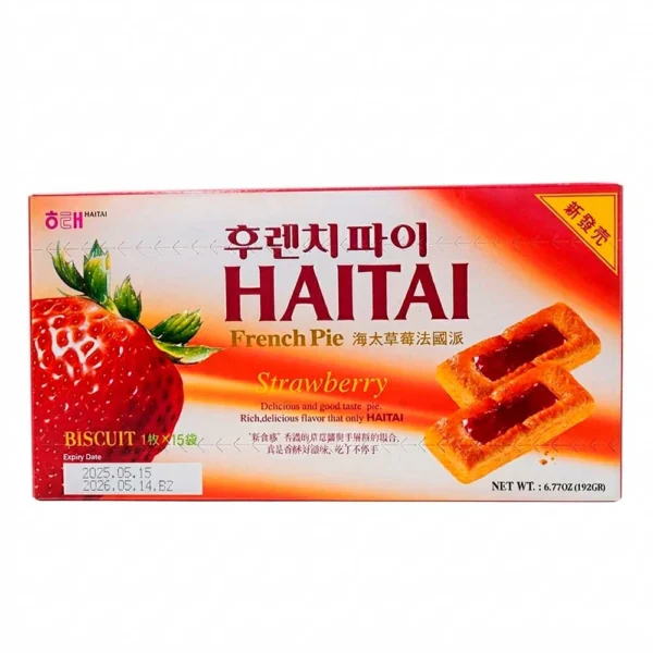 FrenchPie - sabor Fresa HAITAI 192g