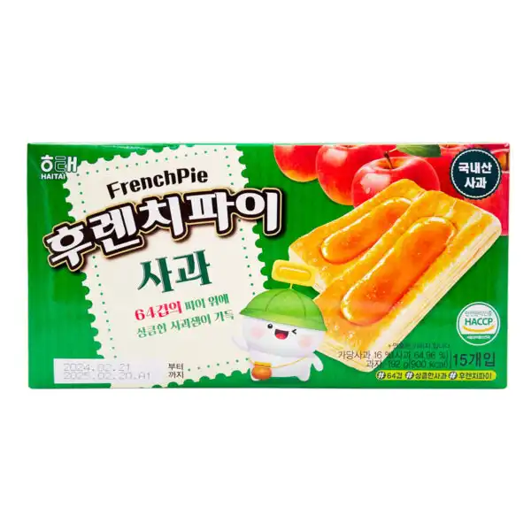 FrenchPie - sabor Manzana HAITAI 192g