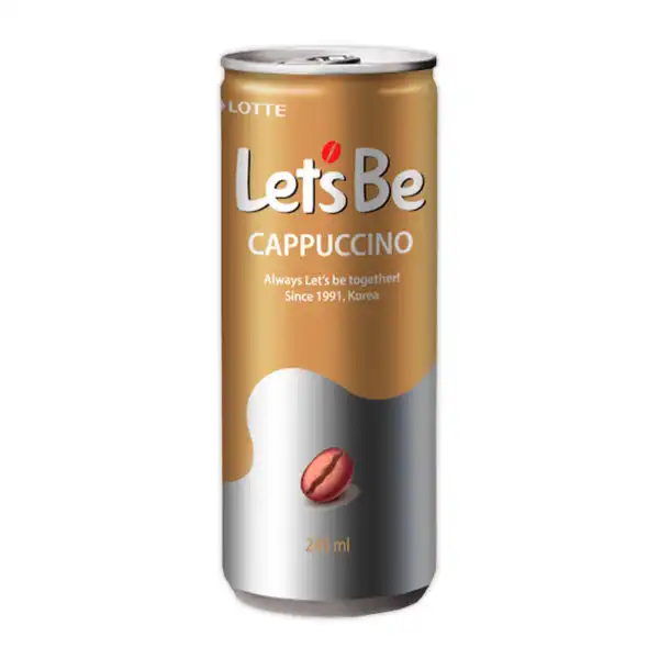 Café Coreano Let's Be Capuchino Lotte 240ml