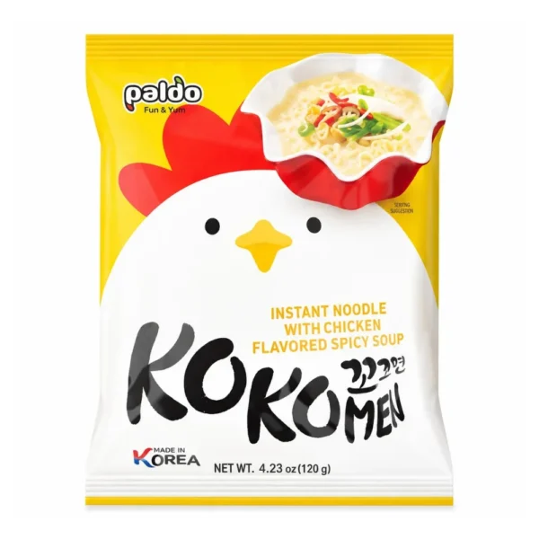Paldo Kokomen Ramen Picante Bolsa 120g