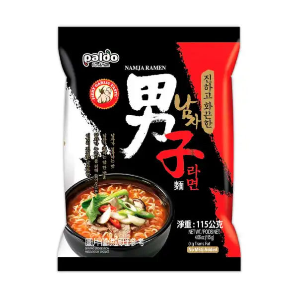 Paldo NamJa Ramen Picante Bolsa 115g