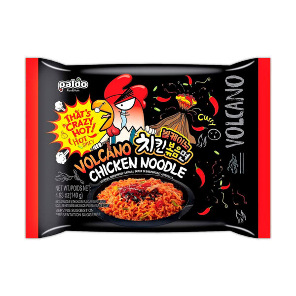 Paldo Volcano Ramen sabor Pollo Picante 120g