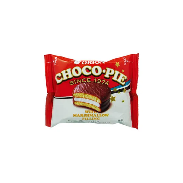 Galleta con Malvavisco ChocoPie Orion 12 pzs. 468g