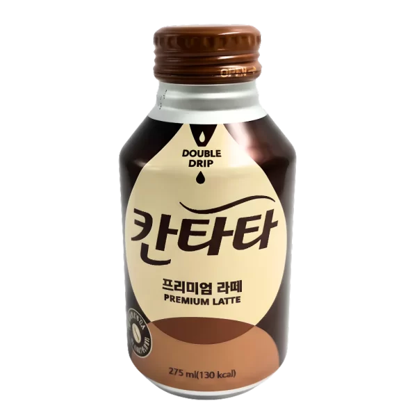 Cantata Premium Latte Double Drip 275ml – Café Latte Coreano Listo para Tomar