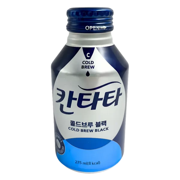 Cantata Cold Brew Black 275ml – Café Coreano Cold Brew Negro, 8 kcal