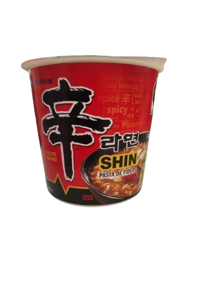 Nongshim Shin Ramyun Picante Cup 65g – Ramen Coreano Clásico en Vaso