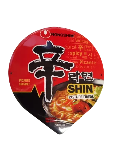 Nongshim Shin Ramyun Picante Cup 65g – Ramen Coreano Clásico en Vaso