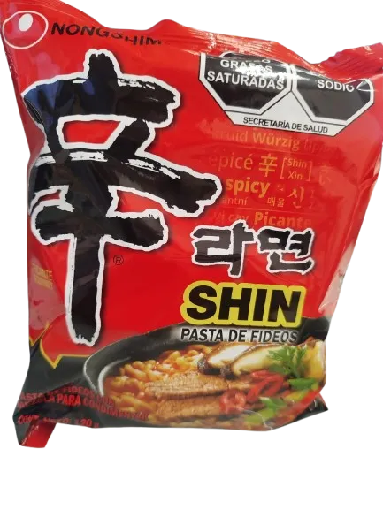 Nongshim Shin Ramyun Picante 120g – Ramen Coreano Clásico Extra Picante