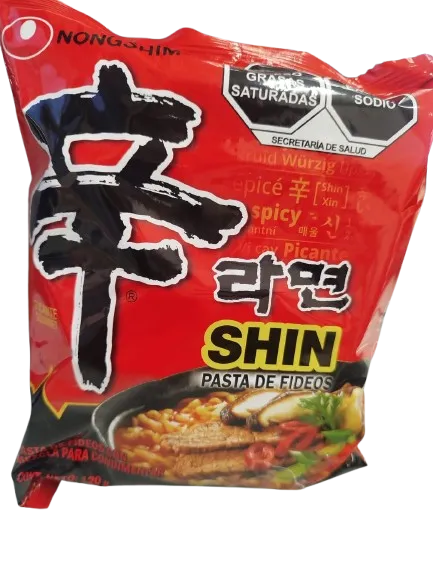 Nongshim Shin Ramyun Picante 120g – Ramen Coreano Clásico Extra Picante