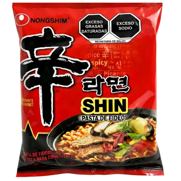 Nongshim Shin Ramyun Picante 120g – Ramen Coreano Clásico Extra Picante
