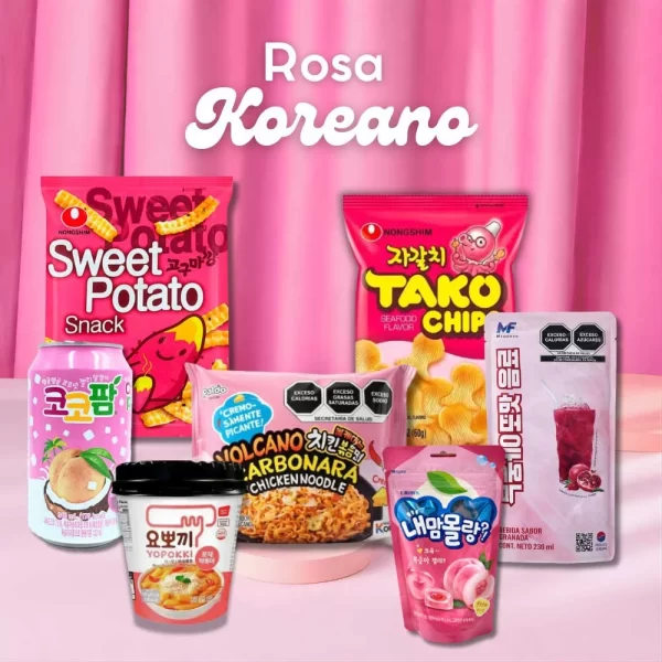 Rosa Koreano – Box Edición Rosa Premium (7 Productos)